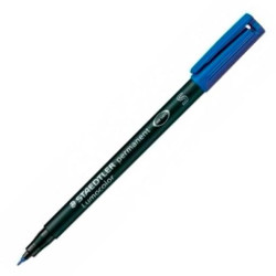 313-3 STAEDTLER ROTULADOR PERMANENTE LUMOCOLOR 313-3 S AZUL