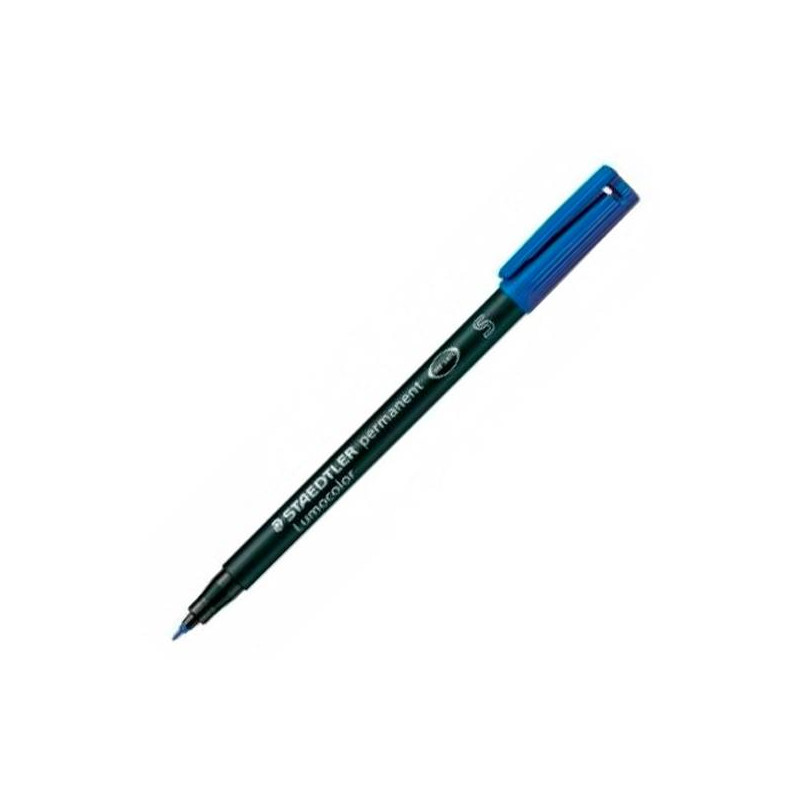 313-3 STAEDTLER ROTULADOR PERMANENTE LUMOCOLOR 313-3 S AZUL