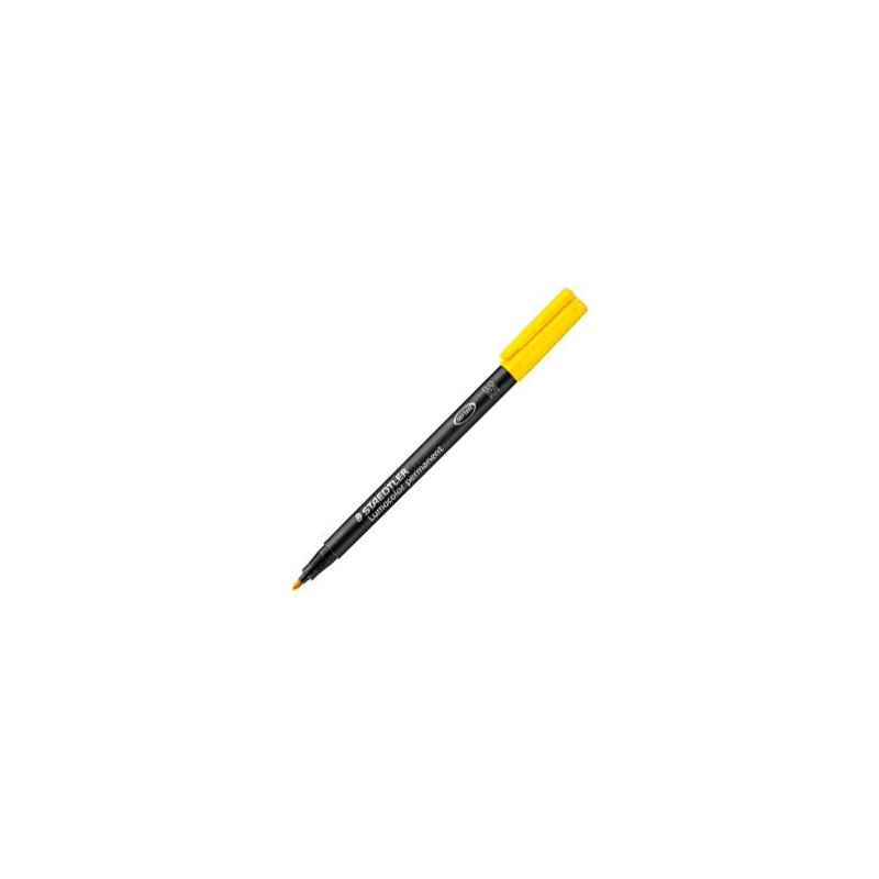 317-1 STAEDTLER ROTULADOR PERMANENTE LUMOCOLOR 317 M AMARILLO