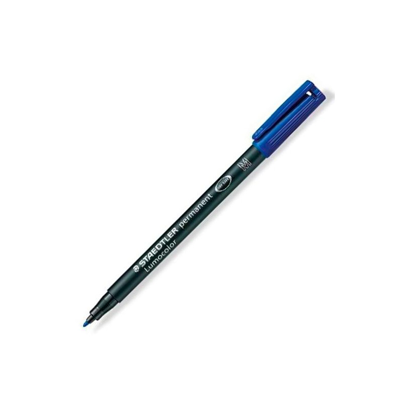 317-3 STAEDTLER ROTULADOR PERMANENTE LUMOCOLOR 317-3 M AZUL