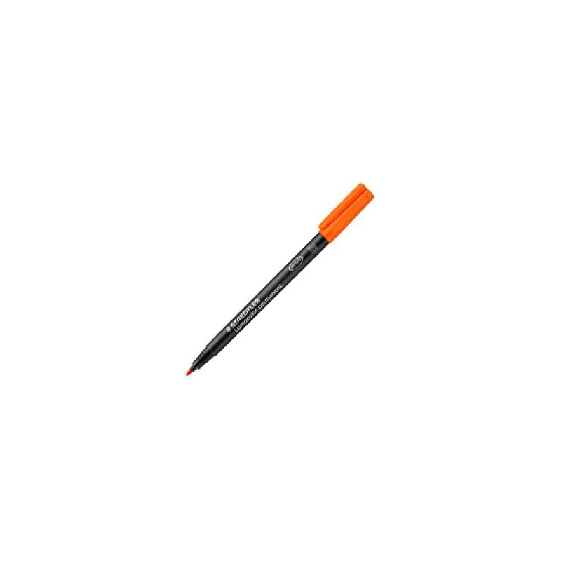 317-4 STAEDTLER ROTULADOR PERMANENTE LUMOCOLOR 317 M NARANJA