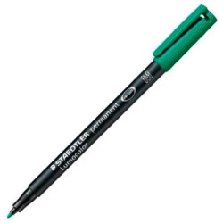 317-5 STAEDTLER ROTULADOR PERMANENTE LUMOCOLOR 317-5 M VERDE