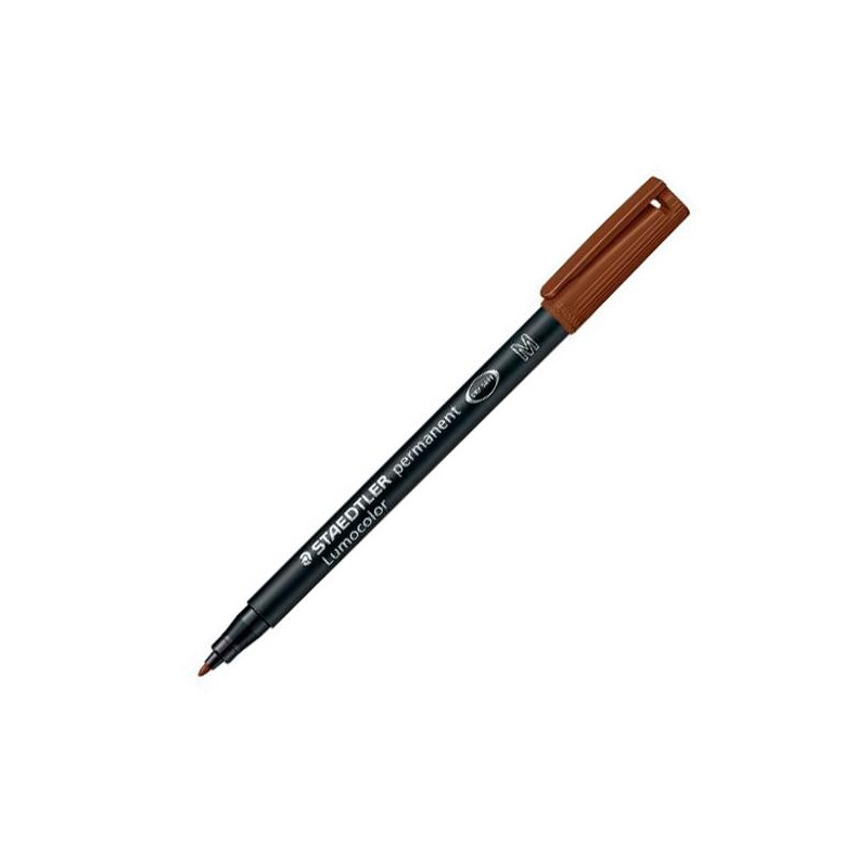 317-7 STAEDTLER ROTULADOR PERMANENTE LUMOCOLOR 317-7 M MARRON