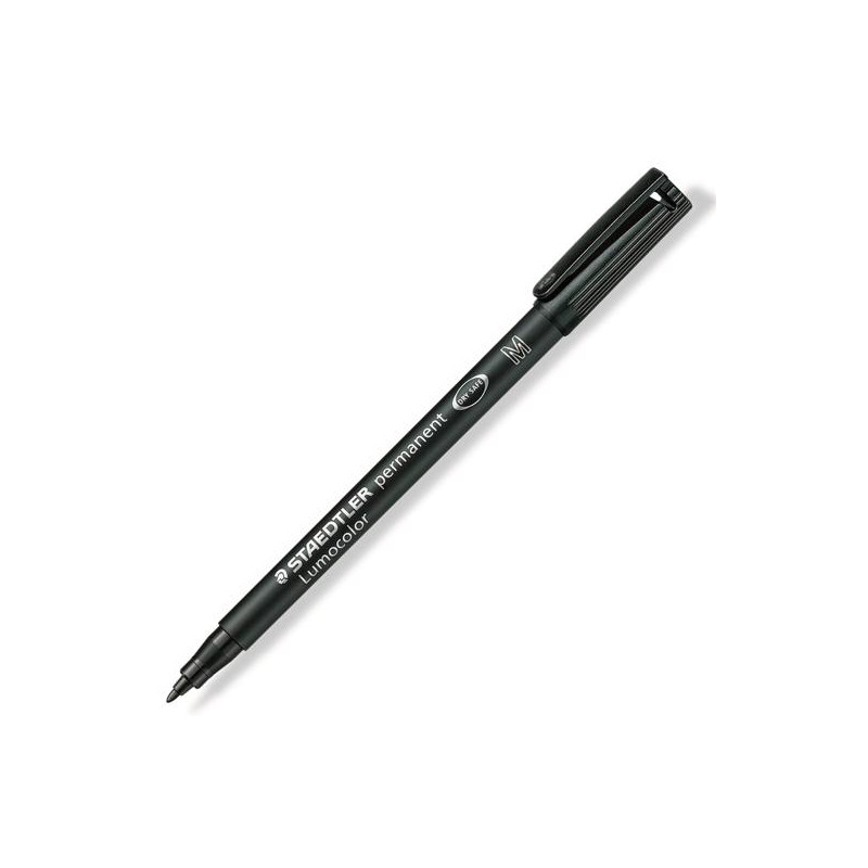 317-9 STAEDTLER ROTULADOR PERMANENTE LUMOCOLOR 317-9 M NEGRO