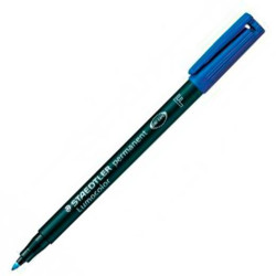 318-3 STAEDTLER ROTULADOR PERMANENTE LUMOCOLOR 318-3 F AZUL