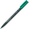 318-5 STAEDTLER ROTULADOR PERMANENTE LUMOCOLOR 318 F VERDE