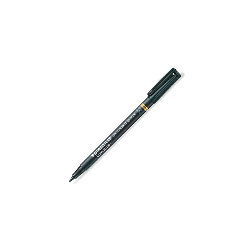 319 M-9 STAEDTLER ROTULADOR ESPECIAL PERMANENTE LUMOCOLOR M NEGRO