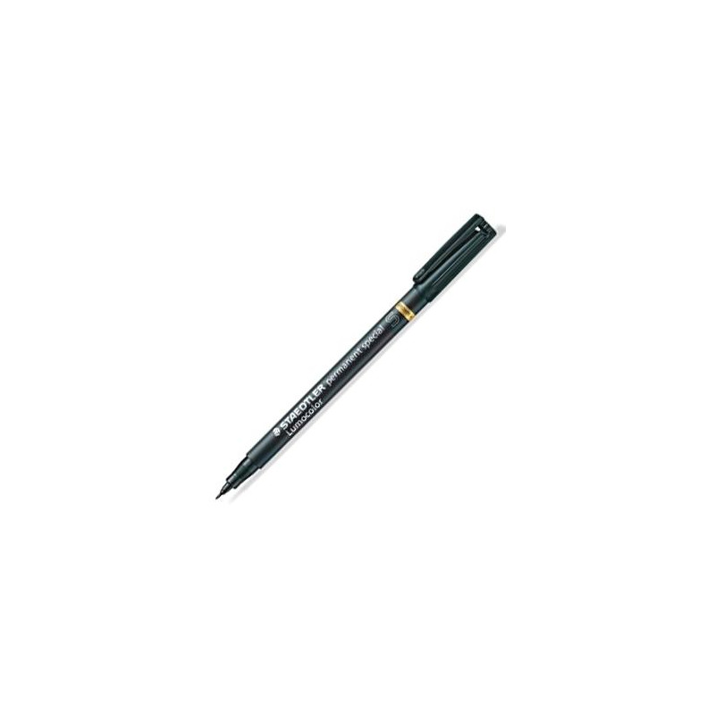 319 S-9 STAEDTLER ROTULADOR ESPECIAL PERMANENTE LUMOCOLOR S NEGRO