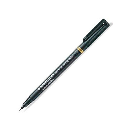 319 S-9 STAEDTLER ROTULADOR ESPECIAL PERMANENTE LUMOCOLOR S NEGRO