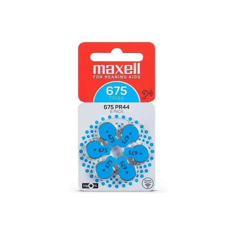 791420 MAXELL BATERIAS DE AIRE DE ZINC 1