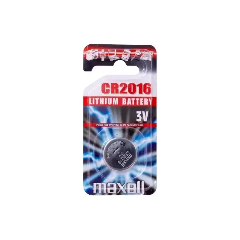 CR2016-B1 MXL MAXELL PILAS PLANAS DE LITIO 3V - CR2016