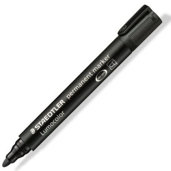 352-9 STAEDTLER MARCADOR PERMANENTE LUMOCOLOR 352-9 NEGRO