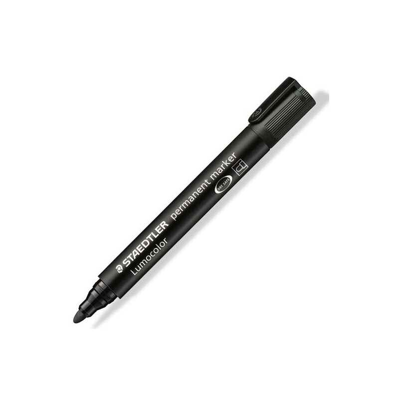 352-9 STAEDTLER MARCADOR PERMANENTE LUMOCOLOR 352-9 NEGRO