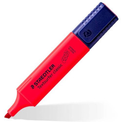 364 C-200 STAEDTLER MARCADOR FLUORESCENTE TEXTSURFER CLASSIC ROJO INTENSO