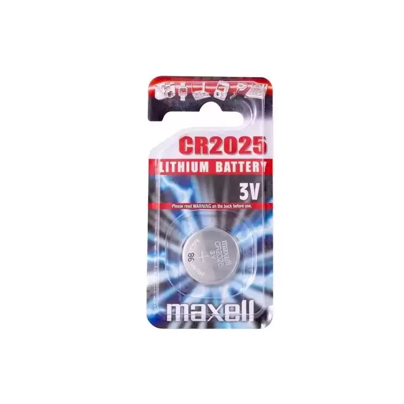 CR2025-B1 MXL MAXELL PILAS PLANAS DE LITIO 3V - CR2025