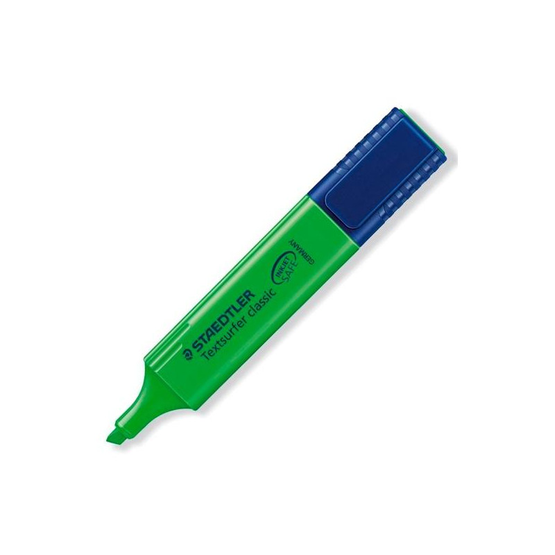 364-5 STAEDTLER MARCADOR FLUORESCENTE TEXTSURFER CLASSIC VERDE