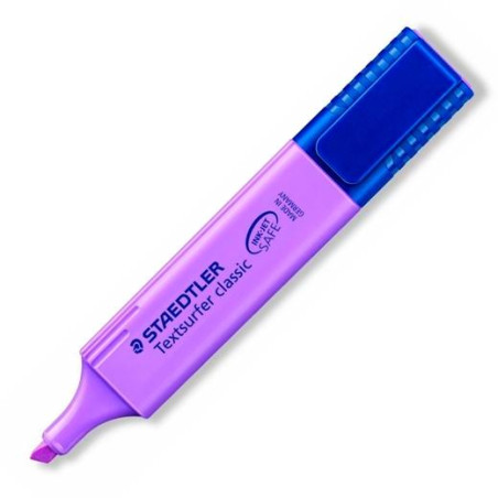 364-6 STAEDTLER MARCADOR FLUORESCENTE TEXTSURFER CLASSIC LILA