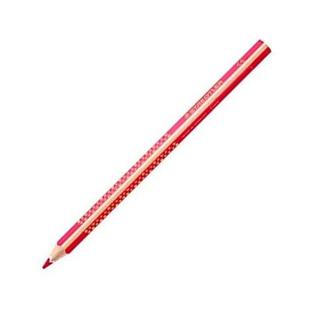 1284-23 STAEDTLER LÁPICES DE COLORES JUMBO NORIS TRIANGULAR UNICOLOR ROSA