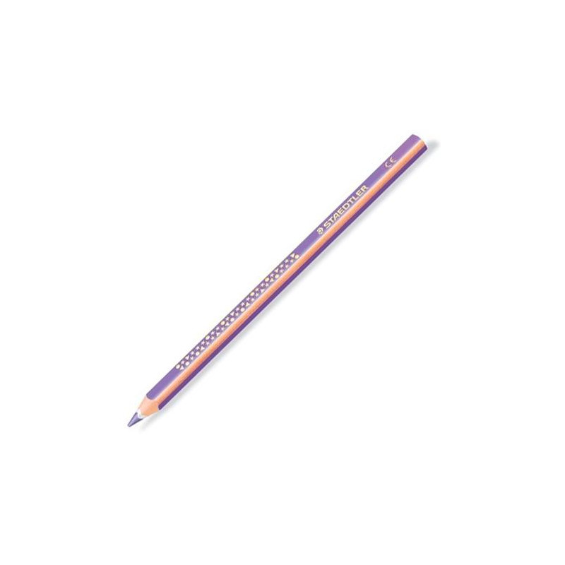 1284-6 STAEDTLER LÁPICES DE COLORES JUMBO NORIS TRIANGULAR UNICOLOR MORADO