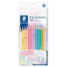 146 C12 PA STAEDTLER LÁPICES DE COLORES 146C LINEA PASTEL C/SURTIDOS ESTUCHE 12 UD