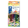 185 C12 STAEDTLER LÁPIZ NORIS COLOUR WOPEX ECOLÓGICO ESTUCHE DE 12