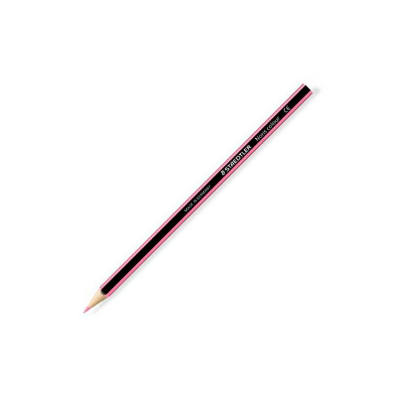 185-20 STAEDTLER LÁPICES DE COLORES NORIS COLOUR MADERA WOPEX ECOLÓGICA ROSA