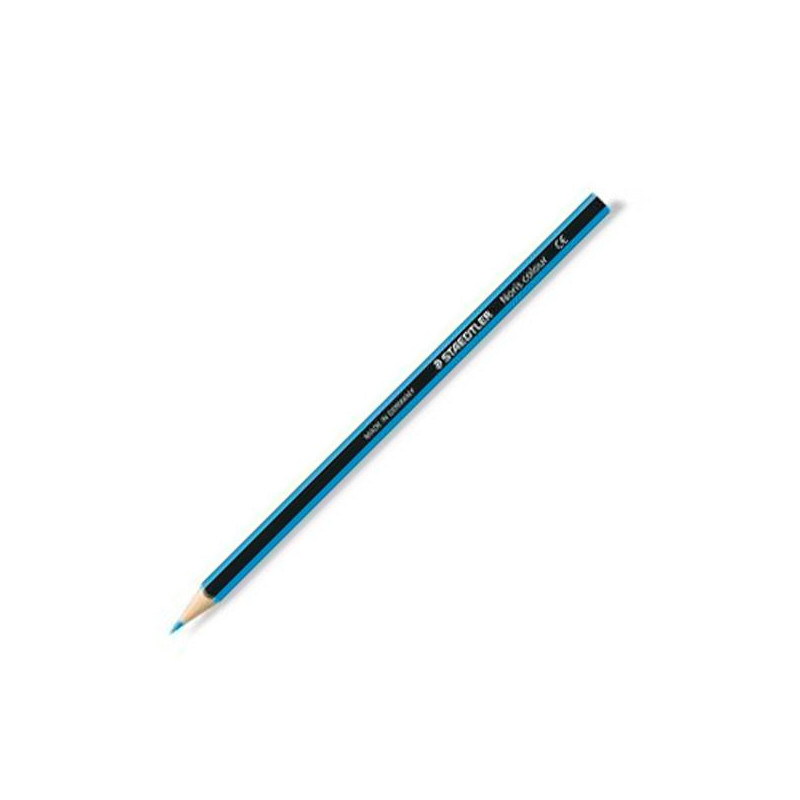 185-30 STAEDTLER LÁPICES DE COLORES NORIS COLOUR MADERA WOPEX ECOLÓGICA AZUL CLARO