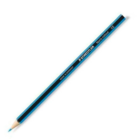 185-30 STAEDTLER LÁPICES DE COLORES NORIS COLOUR MADERA WOPEX ECOLÓGICA AZUL CLARO