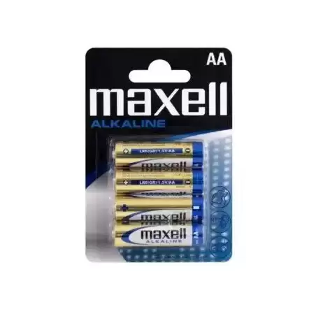 LR06-B4 MXL MAXELL PILAS ALCALINAS AA - LR06- PACK 4 UDS