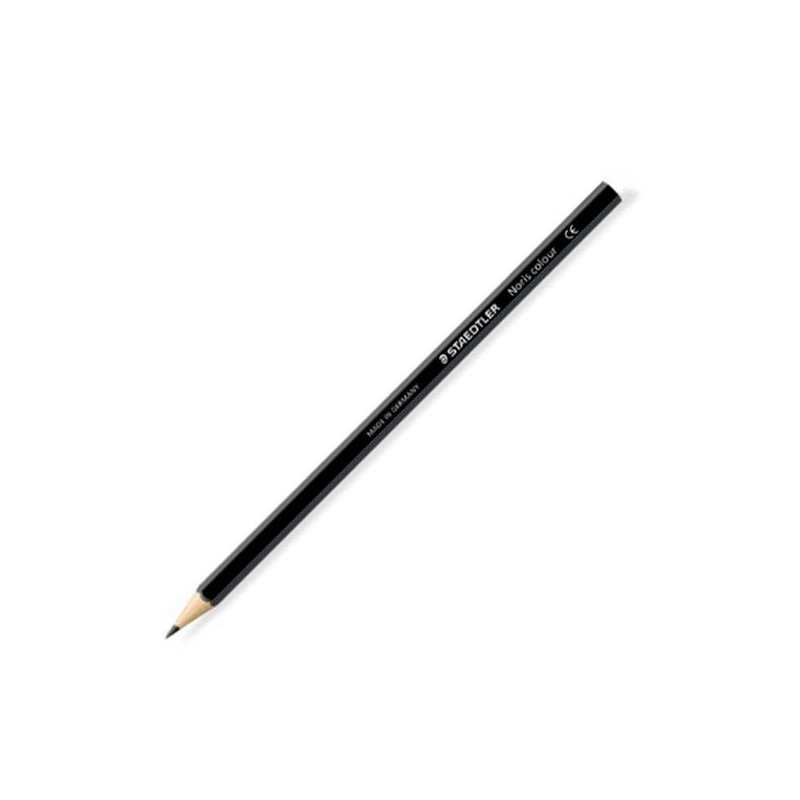 185-9 STAEDTLER LÁPICES DE COLORRES NORIS COLOUR WOPEX ECOLÓGICO NEGRO