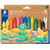 224 C12 STAEDTLER CERAS NORIS JUNIOR EXTRA GRUESO COLORES SURTIDOS ESTUCHE 12 UD