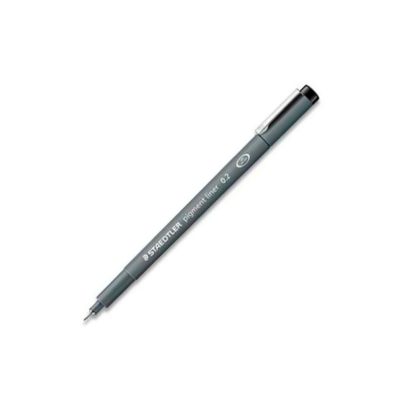 308 02-9 STAEDTLER ROTULADOR CALIBRADO PIGMENT LINER 0.2MM NEGRO