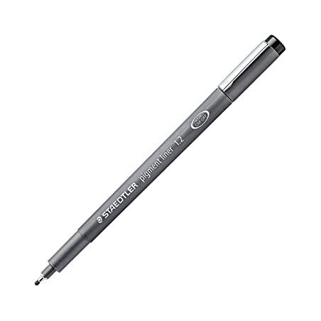 308 12-9 STAEDTLER ROTULADOR CALIBRADO PIGMENT LINER 1.2MM NEGRO