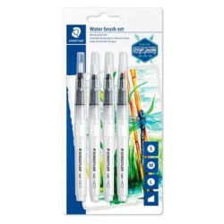 949-SBK4-C STAEDTLER PINCELES DE AGUA 949 CON PUNTAS DIFERENTES BLISTER 4UD