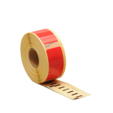 Rollo de etiquetas Dymo 11352 roja compatible S0722520 ( 500 etiquetas )