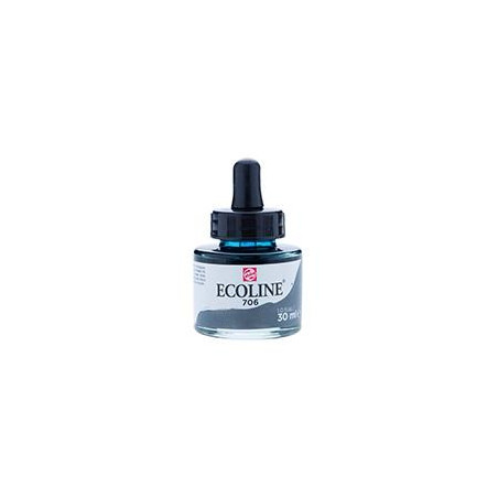 11257061 TALENS ECOLINE ACUARELA LIQUIDA 30ML GRIS OSCURO