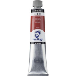 2083393 TALENS VAN GOGH PINTURA AL ÓLEO TUBO 200ML 339 ROJO INGLÉS