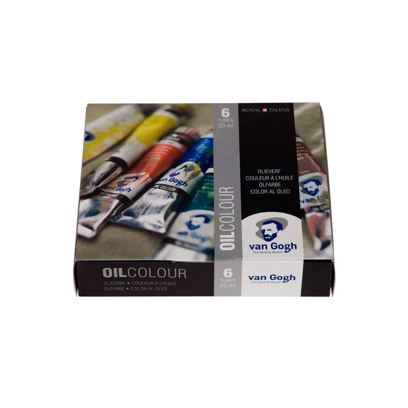 2821406 TALENS VAN GOGH SET DE INICIACIÓN PINTURA AL ÓLEO DE 6 TUBOS DE 20ML COLORES SURTIDOS