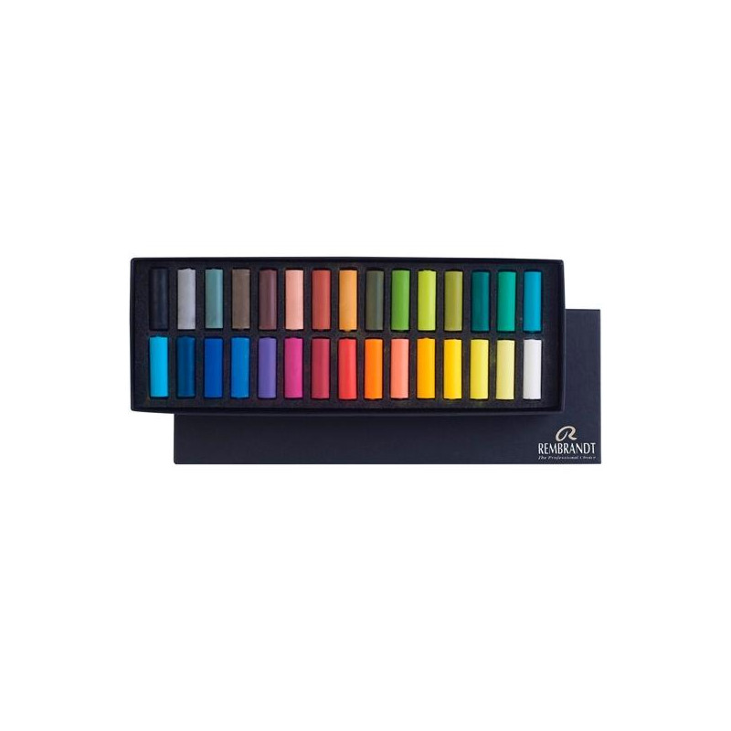 31823116 TALENS TIZAS REMBRANDT 300C30.5 COLORES PASTELES SUAVES SET BÁSICO 30 UD