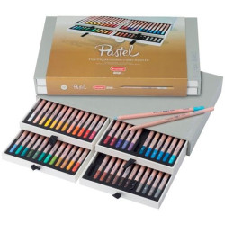 8840H48 TALENS BRUYNZEEL LÁPICES DE COLORES PASTEL C/SURTIDOS ESTUCHE DE LUJO 48 UD