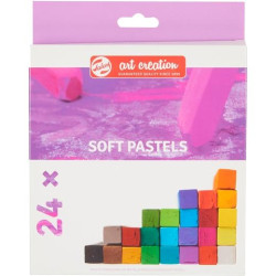 9029024M TALENS SET DE PINTURA ART CREATION PASTELES SUAVES SURTIDOS ESTUCHE 24 UD