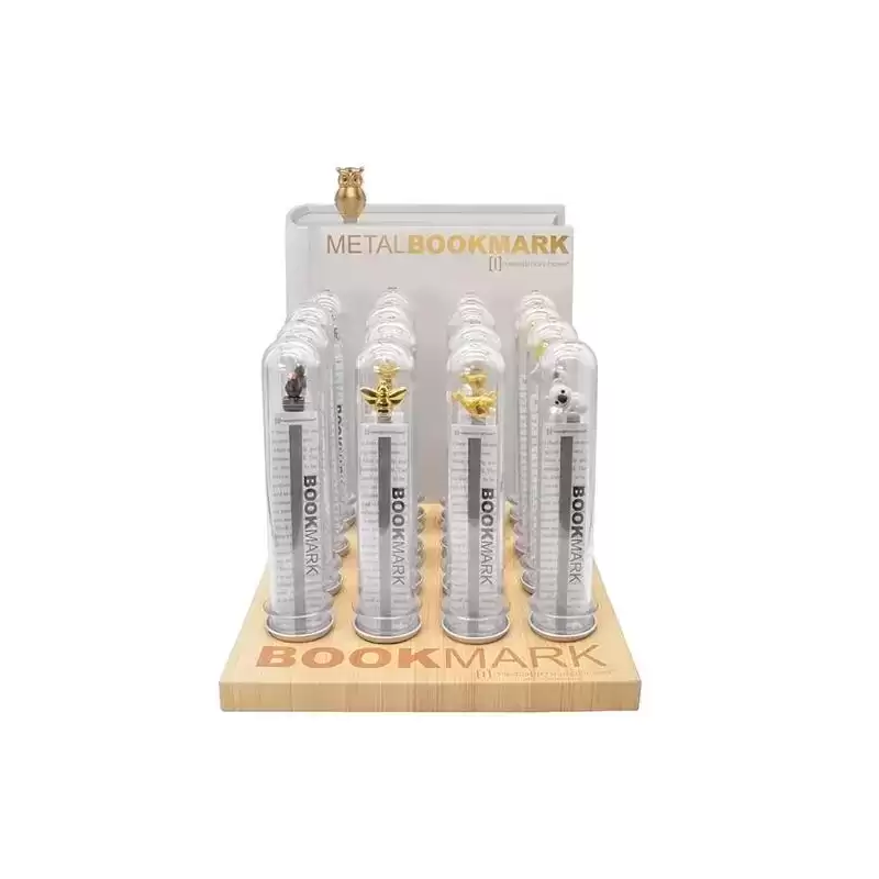 70000298 METALMORPHOSE MARCALIBROS METÁLICOS 3D EXPOSITOR 16 UD SURTIDOS