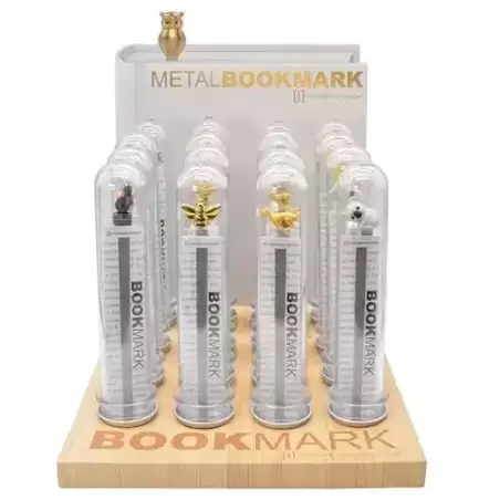 70000298 METALMORPHOSE MARCALIBROS METÁLICOS 3D EXPOSITOR 16 UD SURTIDOS