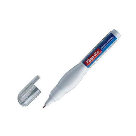 8024223 TIPP-EX BOLÍGRAFO CORRECTOR TIPP-EX SHAKE´N SQUEEZE PUNTA METÁLICA CAJA EXPOSITORA 10 UD