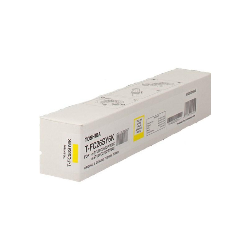 6B000000569 TOSHIBA TONER AMARILLO E-STUDIO 262 CP