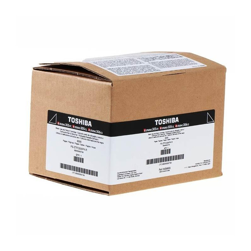 6B000000748/749 TOSHIBA TONER NEGRO E-STUDIO 305 CP