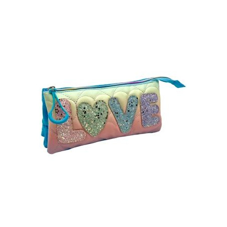 T157-1027 TOYBAGS ESTUCHE TRIPLE BLIN-BLIN LOVE