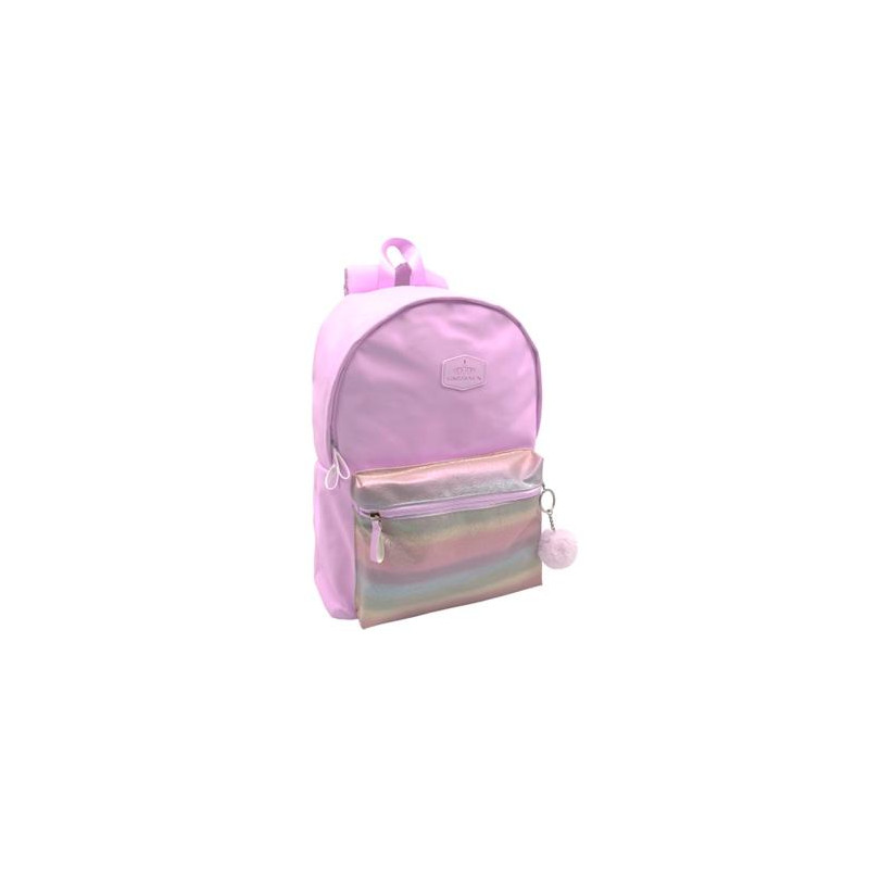 T433-1046 TOYBAGS MOCHILA AMERICANO BLIN-BLIN ARCOIRIS COMPARTIMENTO PARA PORTÁTIL