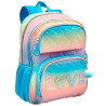 T434-1027 TOYBAGS MOCHILA PRIMARIA BLIN-BLIN LOVE DOBLE COMPARTIMENTO ADAPTABLE A CARRO