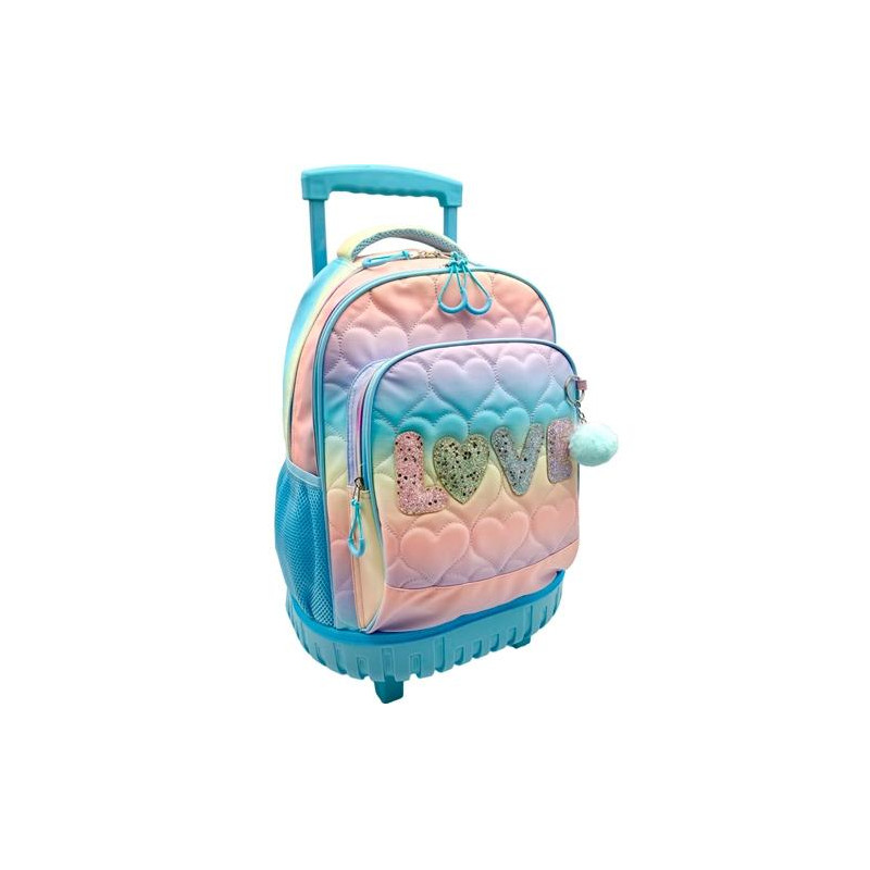 T911-1027 TOYBAGS TROLLEY FIJO COMPACTO DOBLE CUERPO GRAN CAPACIDAD BLIN-BLIN LOVE